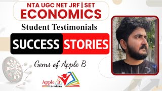 Kerala SET Economics Online Coaching | Student Testimonial | Arun Joshy | Apple B Academy