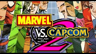 2-Como desbloquear todos os personagens no Marvel vs capcom 2 (Japan) Arcade (Naomi)