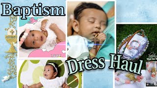 Cherry's Baptism Dress || Baptism Dress Haul || Baptism Set || #baptism #baptismset #babydresshaul