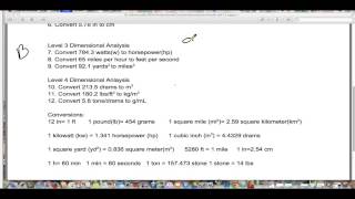 Dimensional Analysis EduCannon Chemistry