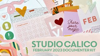 Studio Calico - February 2023 Documenter Kit Unboxing