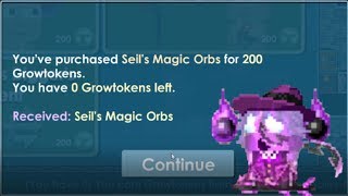 Growtopia|Buying Seil's Magic Orbs!