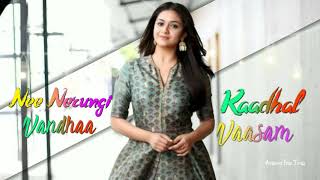 Orasaadha WhatsApp Status | Ft. Keerthy Suresh | Vivek - Mervin | 7 Up Madras Gig | Lyrical Video