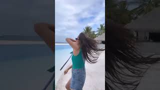 Finally hopped on this trend in Maldives | Tanya Sharma |Sharma Sisters #tanyasharma #sharmasister