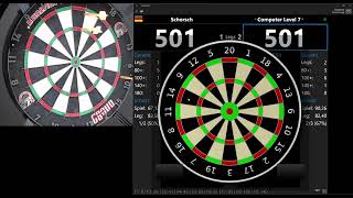 2-3 gegen den Dartsscorer  2xSL  #darts #dart #shortlegs