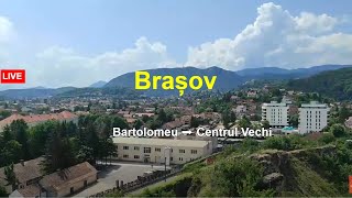 🔴 LIVE din Brașov 🇷🇴 Bartolomeu Nord spre Centrul Vechi 11 Iunie 2023 🚶@MersulUrban