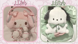 LISA OR LENA (Sanrio pt3) #lisa #lena #sanrio #viral #kuromi #lisaandlena