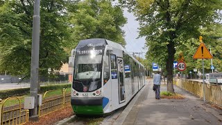 [WNĘTRZE] Tramwaje Szczecińskie, linia 5 - Moderus Beta MF 29 AC BD #622