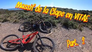 ⚡️VTTAE⚡️ La Clape partie 2 du Single à gogo ( specialized turbo levo comp et turbo SL)