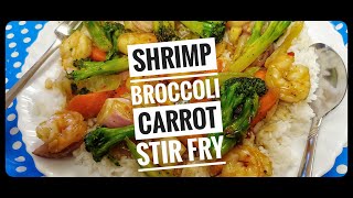 Shrimp Broccoli and Carrots Stir Fry | How to Make Shrimp Broccoli Chinese | Prawn Broccoli | Anees