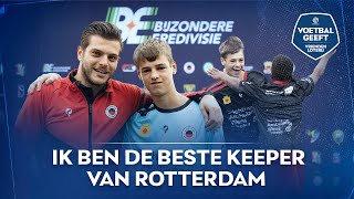 ❤️🖤 Stijn van Gassel coacht Richard (14) tijdens Bijzondere Eredivisie | #VoetbalGeeft