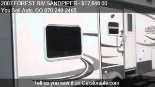 2007 FOREST RIV SANDPIPER for sale in Montrose, CO 81403 at