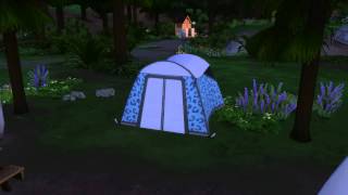 The sims 4 uma surpresa no acampamento.