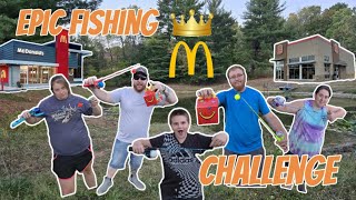 "Fishing fun" Using kiddie poles and kid's meals for EPIC results!