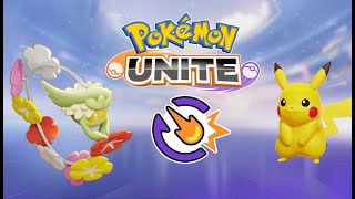 Comfey & Pikachu Makes A Great Combo | Pokemon Unite (Full Fury)