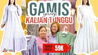 BURUAN! SBLM GAK DAPAT #GAMIS AMINATA! #gamismurah #gamisterbaru #gamislebaran #tanahabang #grosir