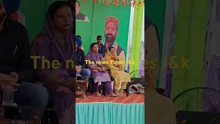 Bjp Mla candidate Darshan Singh speech during bjp rally at Basantpur Basohli constituency