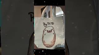 Silliness…from a PugTATO picture we seen! It inspired this Canvas Bag! LOL