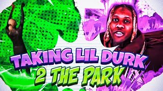 LIL DURK AND KING VON DOMINATES THE 2S COURT ON NBA 2K21 ! BEST DUO EVER ✨