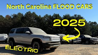 Checking Out Hurricane Flooded Cars In North Carolina IAA