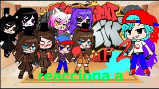 la familia de boyfriend y de Freddy 1 reaccionan a mod de fnaf 2 week parte final (4/4)