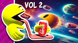 🥤Pac-Man and Drinks Compilation  Vol.2 🥤🥤🥤🧃🧃🧃 #pacman #funny #memes