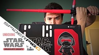 FUNKO STAR WARS SMUGGLER'S BOUNTY SUBSCRIPTION BOX UNBOXING!