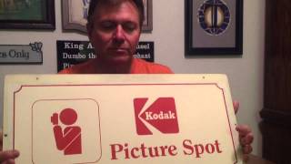 Disneyland, Kodak Retired Picture Spot sign review!