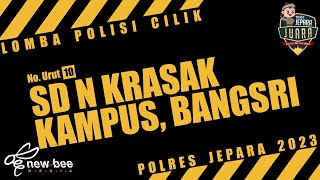 Lomba Polisi Cilik Jepara 2023 - SD N Krasak Kampus, Bangsri