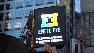 Jewell Loyd, WNBA Rookie of the Year, Eye to Eye Honorary Diplomat in Times Square