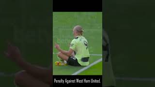 West Ham 0 - 2 Man City |  Haaland Goals on Debut |  Premier League #shorts  #mancity #westham