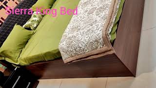 Godrej Interio Bed Sierra King size. make your own storage