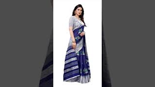 beautiful saree in summer🌷daily wear saree🌹 fashionable sari for ladies🌺 letest women cloths in 2021