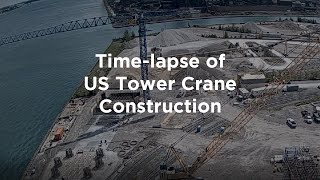 Time-lapse of Tower Crane Construction | 35 hours in 35 seconds