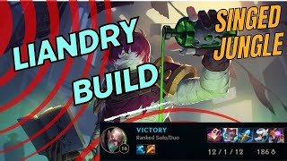 Singed Jungle Ranked having too much fun