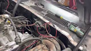 1980 Trans Am 455 Olds. Electric fans working.