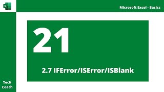 IFError in Excel | ISError in Excel | IFError Excel | IFError Vlookup Excel