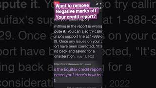 Want to reports negative credit reporting?  #creditrepair