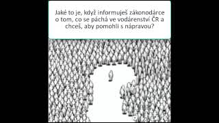 Vysvětlení toho, co se páchá ve vodárenství a reakce politiků