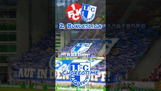 1.FC Magdeburg Choreo in Kaiserslautern 4.5.24 #choreotime #blocku #fcm #choreo