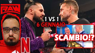 CODY RHODES TRASFERITO A RAW!? SETH ROLLINS VS CM PUNK SU NETFLIX IL 6 GENNAIO!?