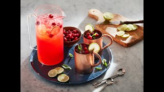 Cocktail mule aux canneberges sans alcool | KitchenAid France