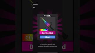 Trading Elderwood Revolver and Clockwork for Chroma Deathshard in Roblox Mm2