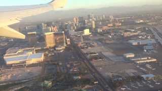 Amazing Las Vegas Strip View at takeoff