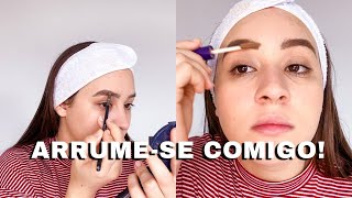 Arrume-se comigo: Maquiagem simples + LOOK MINIMALISTA