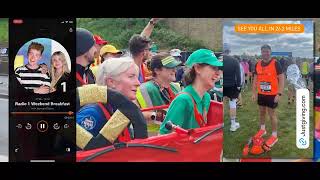 Simon running the London Marathon 21 4 24