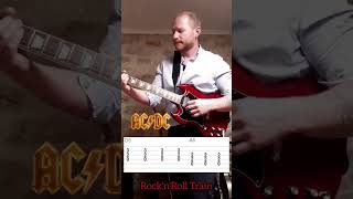 AC/DC - Rock'n'Roll Train (riff) #yronick