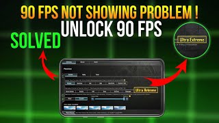 3.5 update| 90Fps App Not Showing Fps Problem Solve 🔥| Unlock 🔓90 Fps|NewsOp93|PUBGM