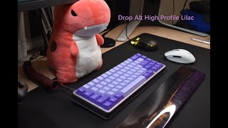 Purple Supremacy - Drop alt high profile lilac version keyboard build