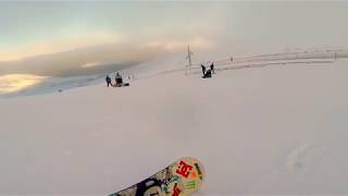 First Clip of Lewis Snow Boarding